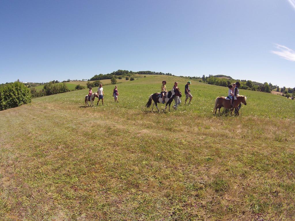 Вілла La Ferme Couderc Castelnaud-de-Gratecambe Екстер'єр фото